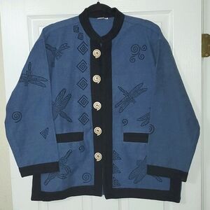 Venus Imports Dragonfly Jacket Size Medium